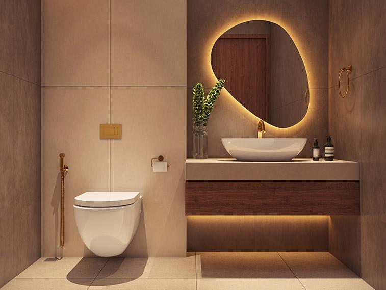 Palace Residences-Apartment-Powder-Room-Common-Toilet